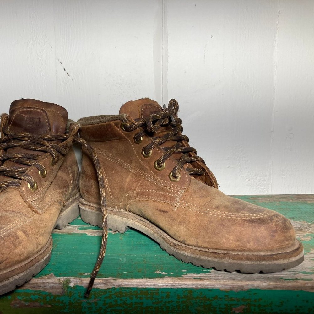 Prospector Genuine Leather Boots- 5.5US